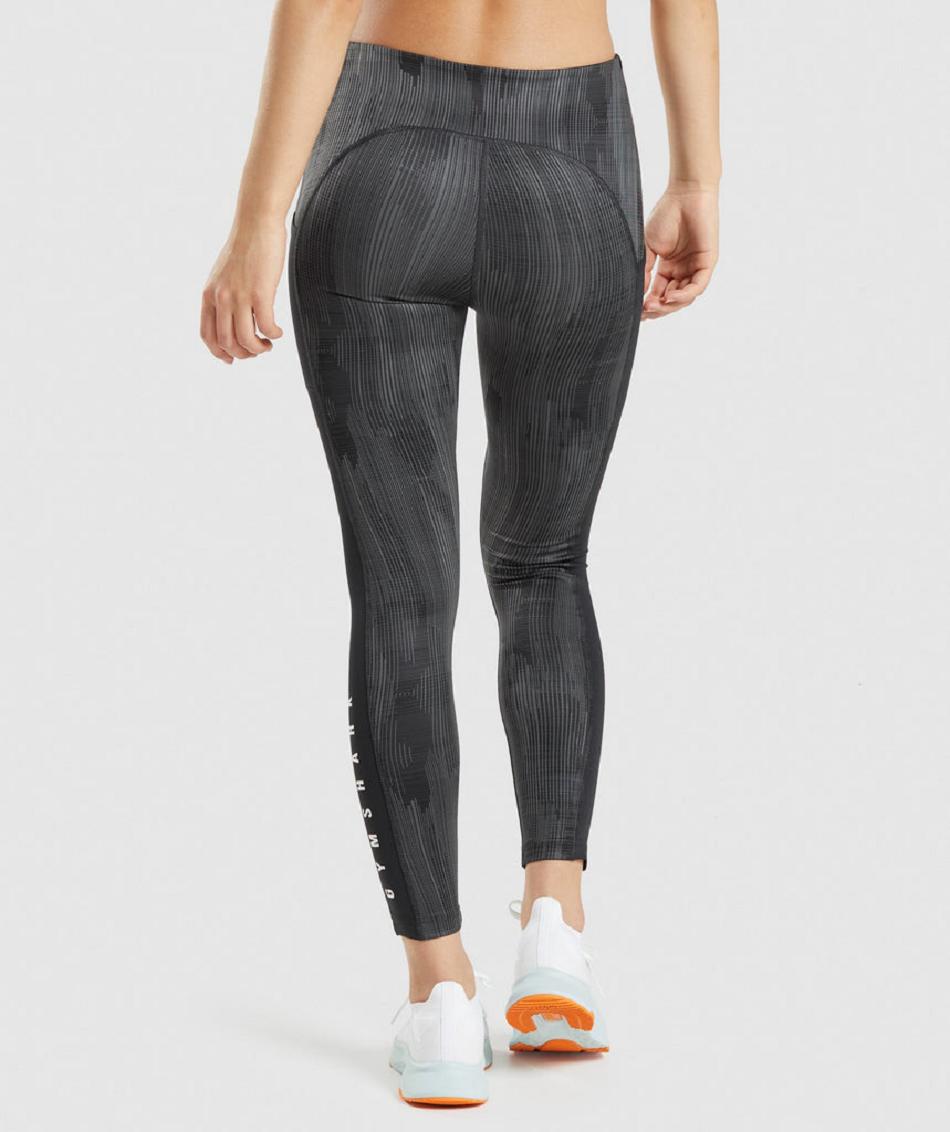 Gymshark Sport Ženske Tajice Crne | HR 3982JPQ